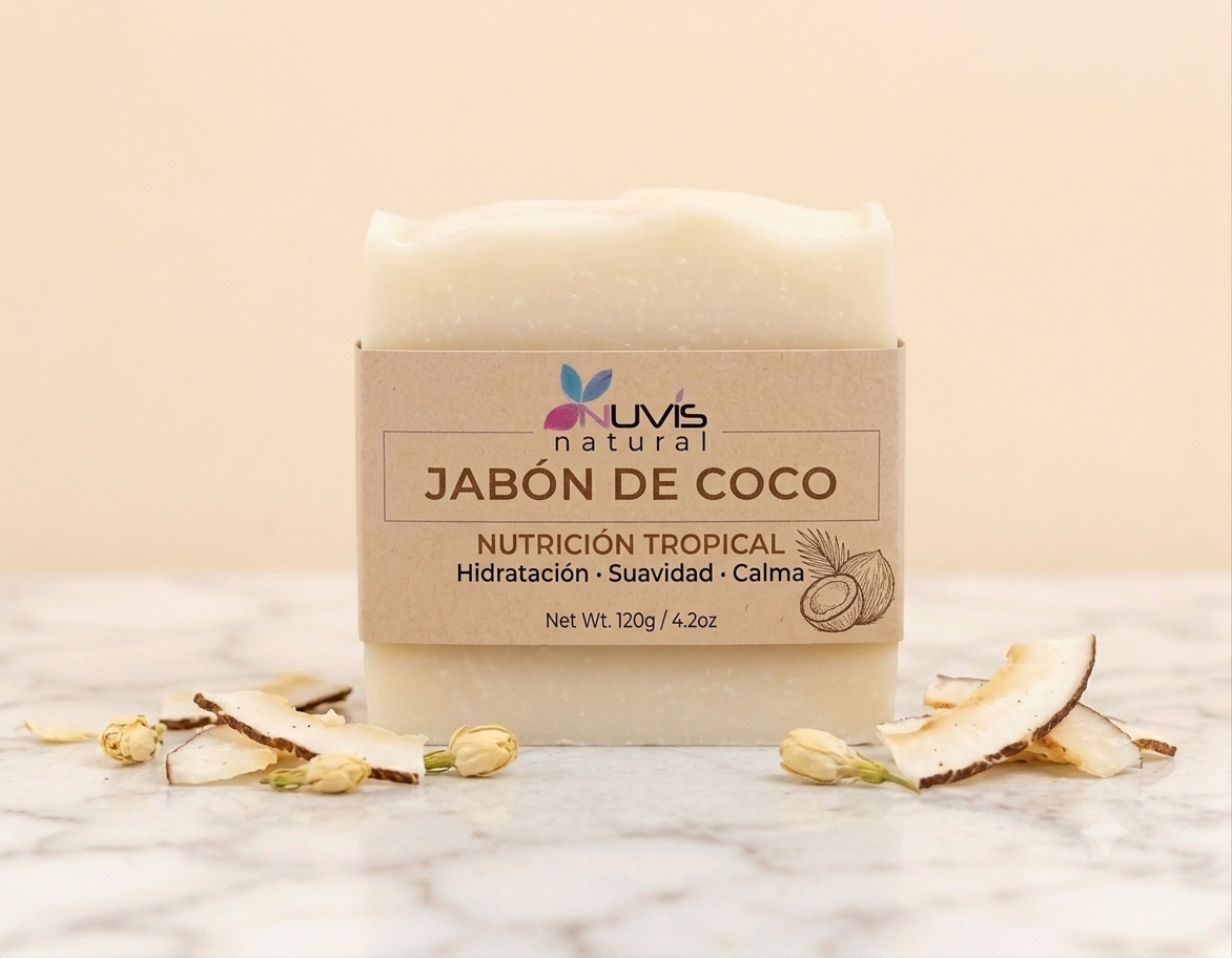Jabón Artesanal de Coco