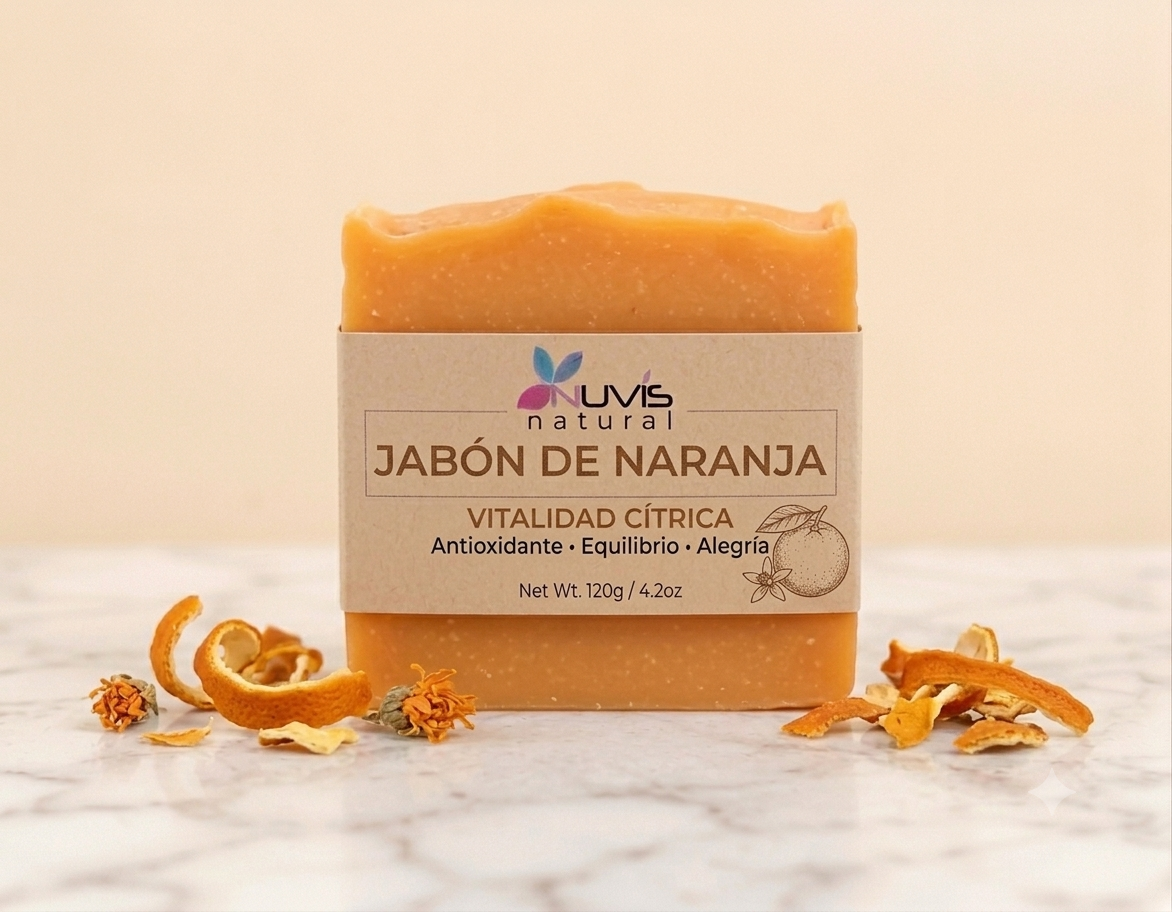 Jabón Artesanal de Naranja