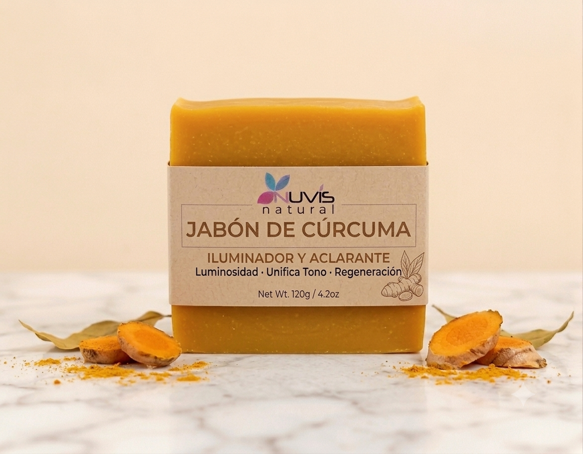 Jabón Artesanal de Cúrcuma