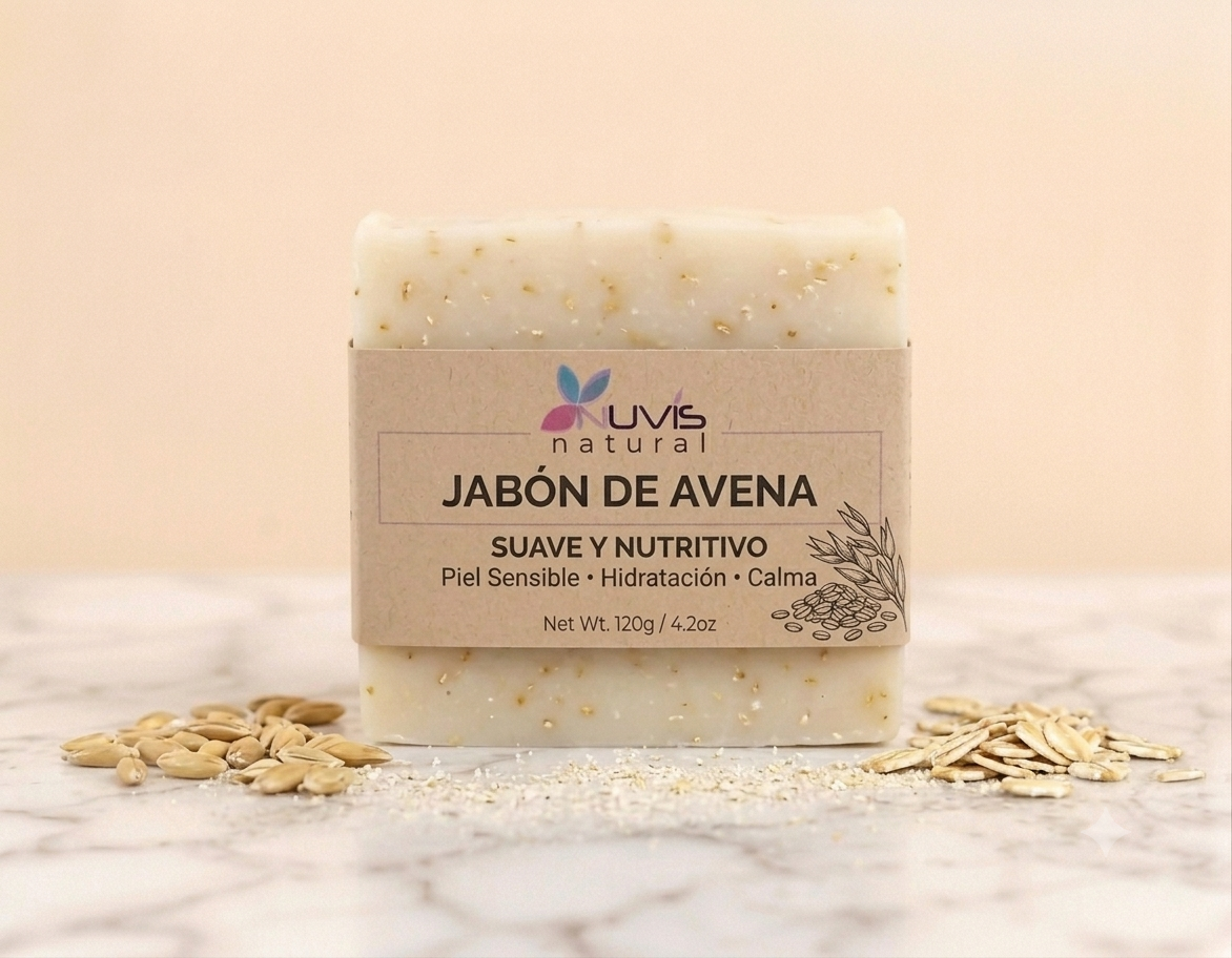 Jabón Artesanal de Avena