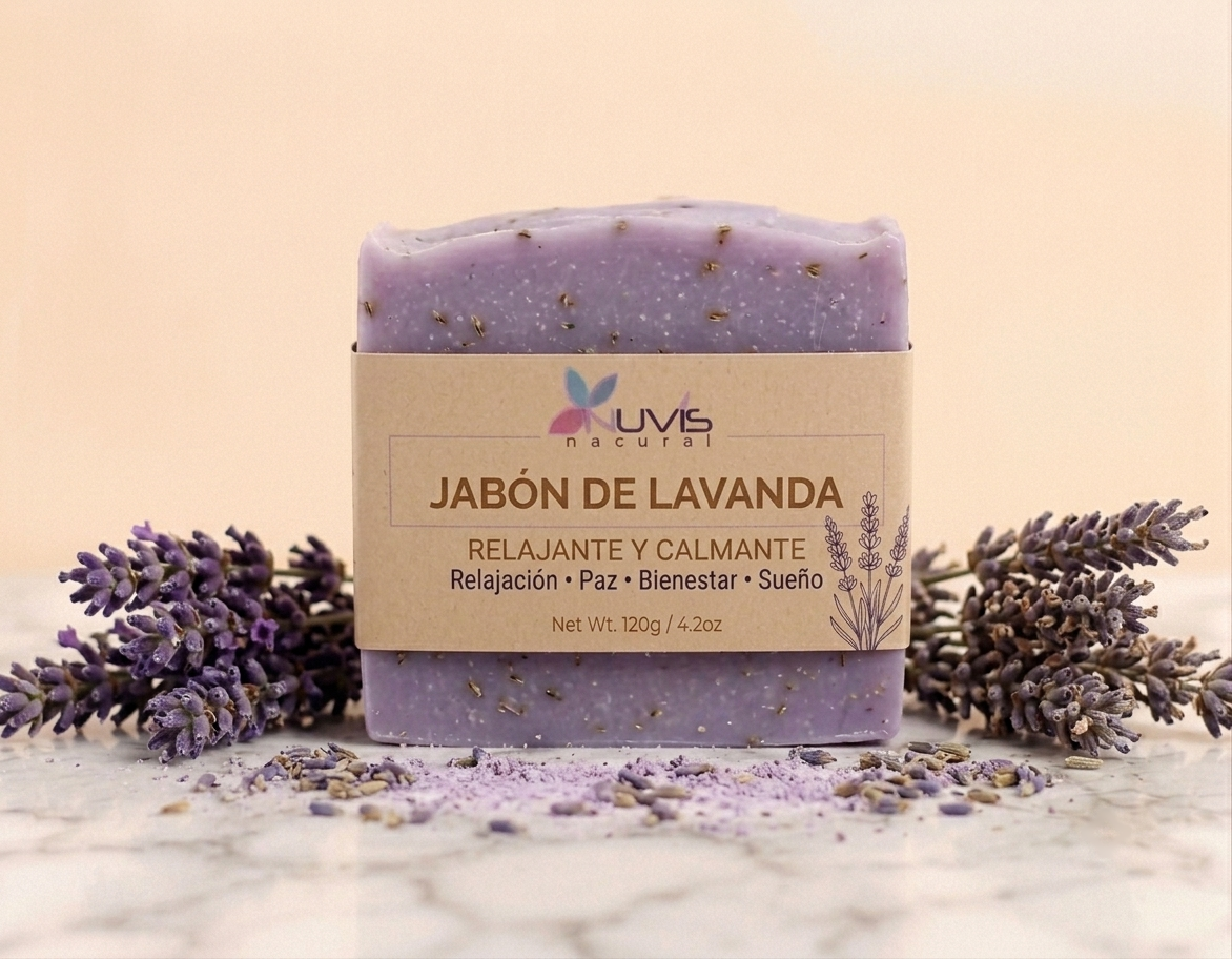 Jabón Artesanal de Lavanda