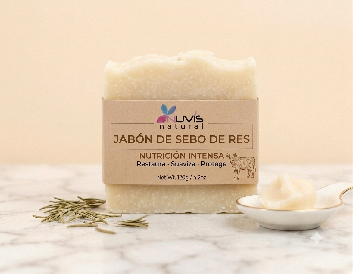 Jabón Artesanal de Sebo de Res
