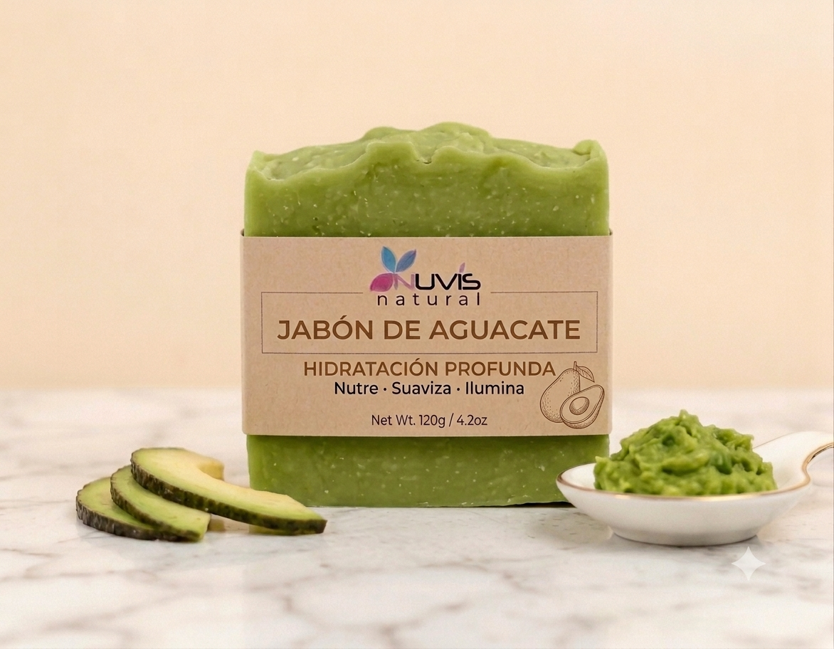 Jabón Artesanal de Aguacate